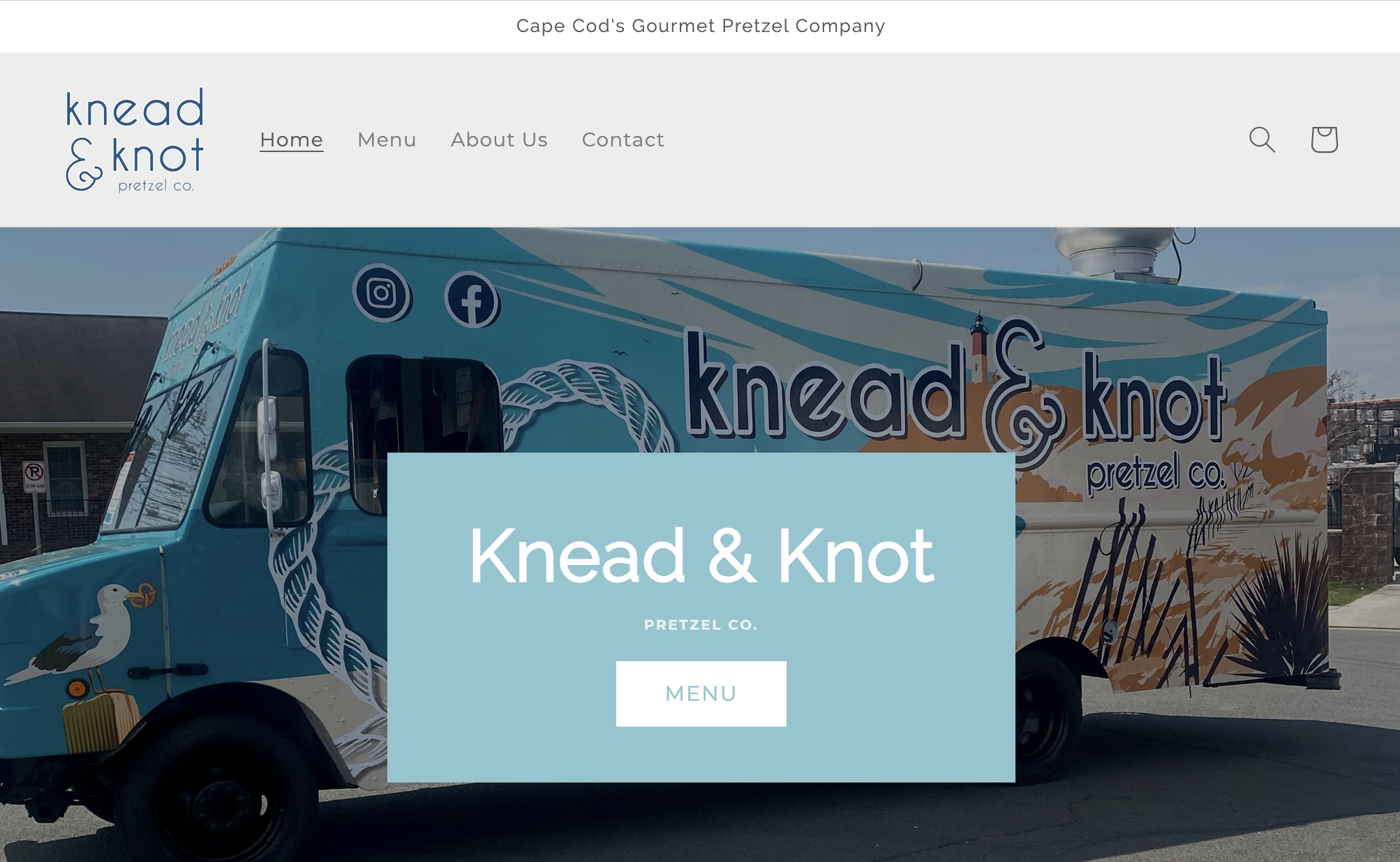 Knead & Knot Website