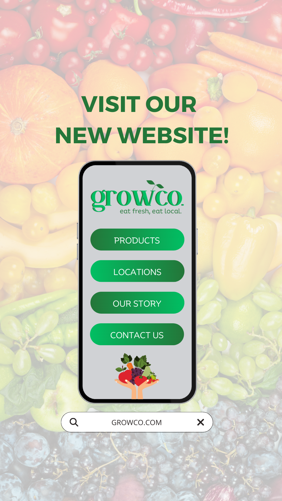 Growco Mobile Website