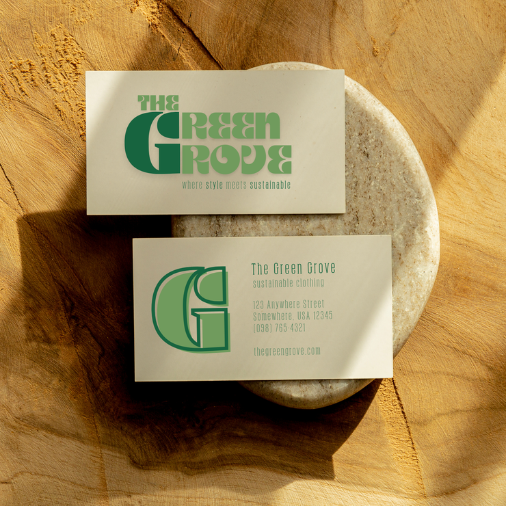 Green Grove Business Cards